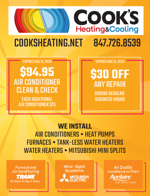Cook's Heating & Cooling Spring Coupon